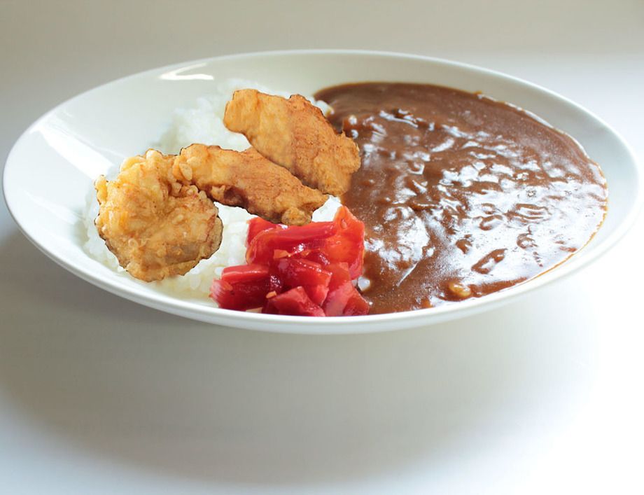 とり天カレー