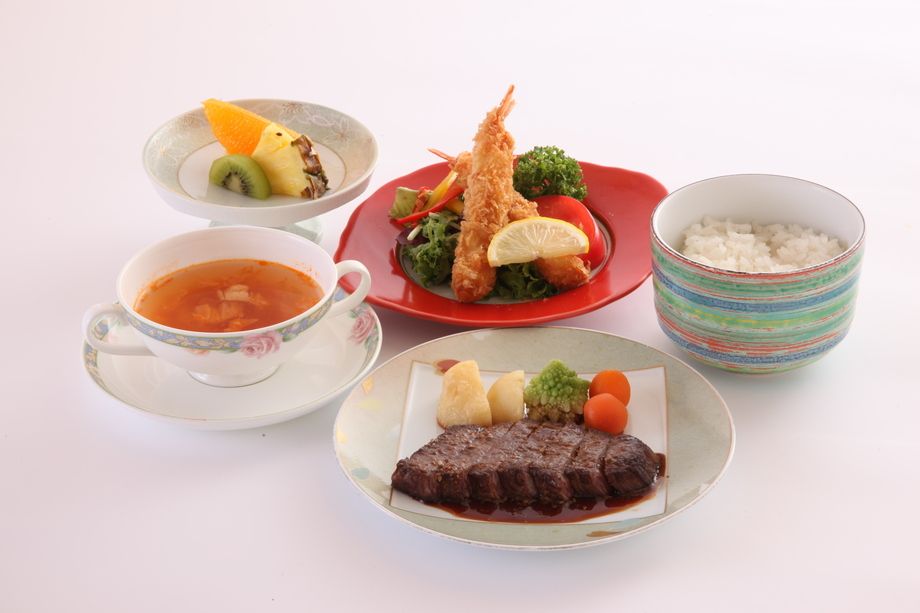 秋田牛ステーキ定食