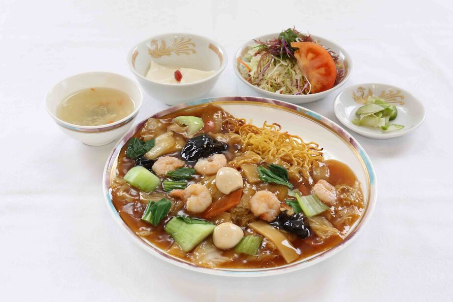 五目あんかけ焼麺