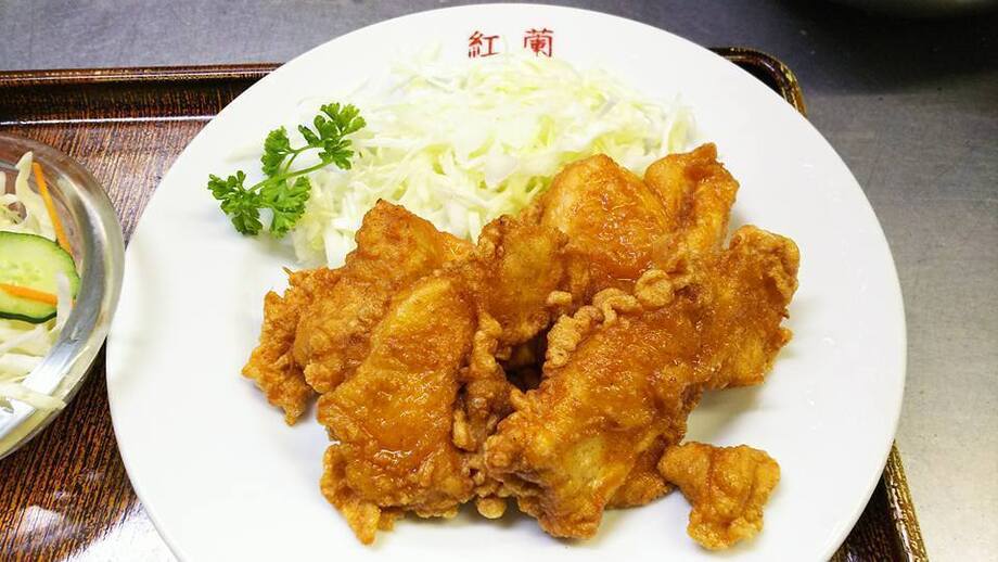 炸子鶏（若鶏の唐揚げ）