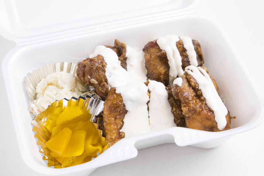 からあげ南蛮弁当4個入り (ご飯付き)（560円）