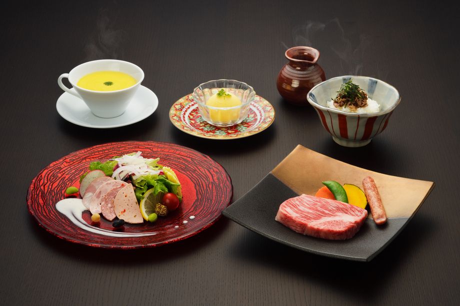 近江牛ロースステーキコース