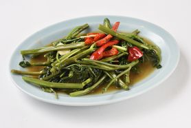 【炒め物・揚げ物】パッ・パッブン（空芯菜炒め）