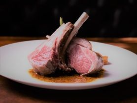 仔羊の炭火焼　カチャトーラソース