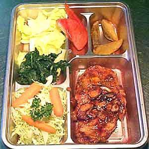 ポークソテーとライスセット 