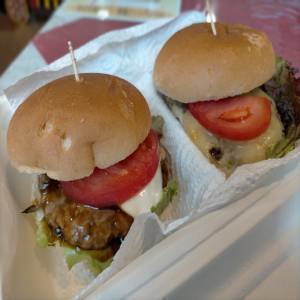 	手作りハンバーガーコンボ 