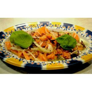 サーモンのカルパッチョ 