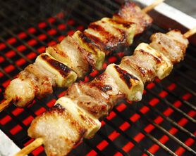 深雪もち豚の塩麹串焼き