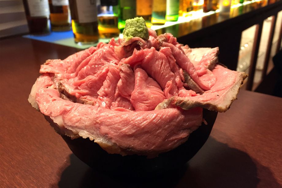 ローストビーフ丼