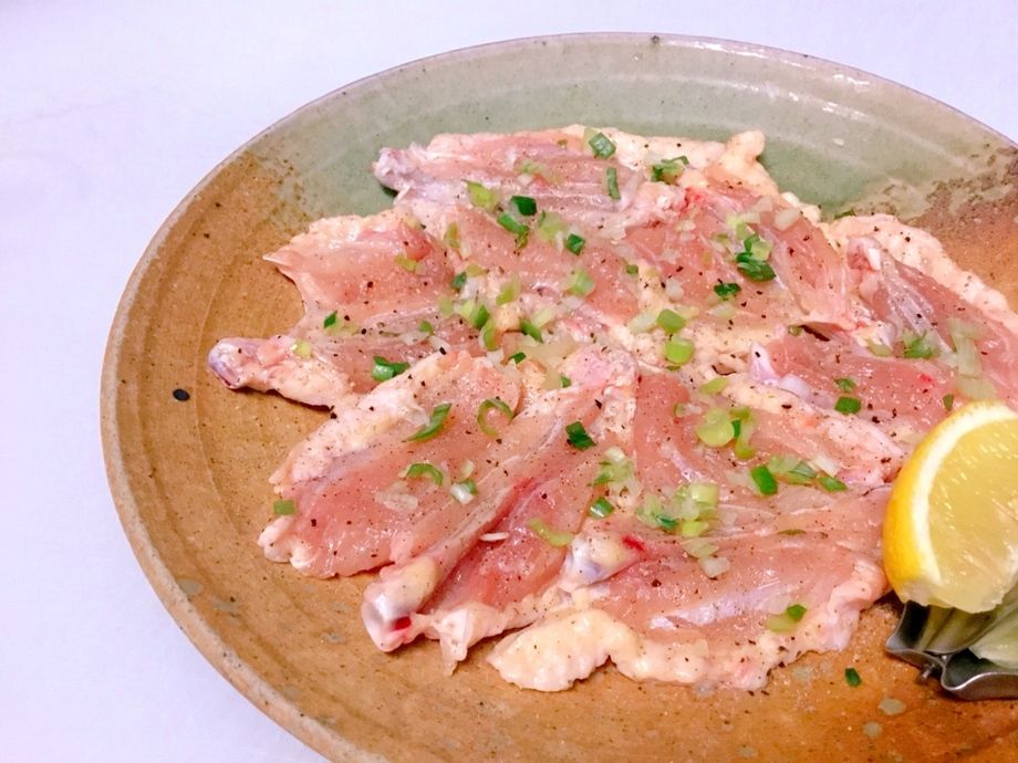 奥美濃古地鶏手羽先塩焼き