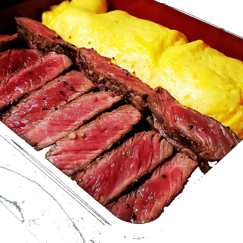 ふわとろステーキ重（2580円+税）