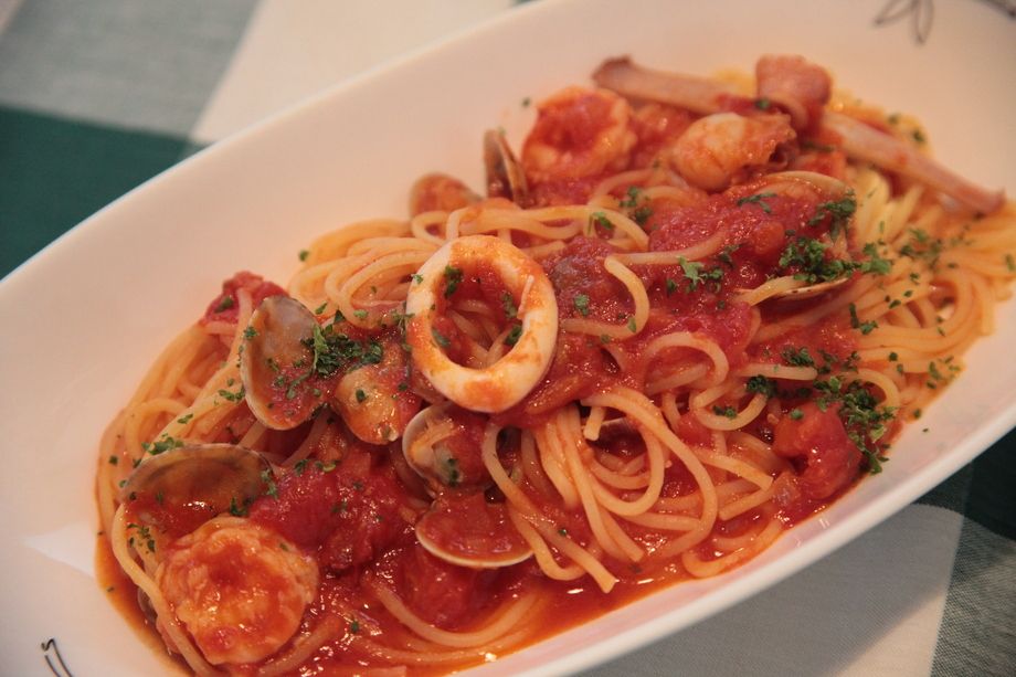 ペスカトーレ（トマトソース×魚介）（1210）