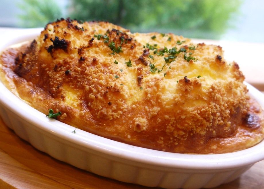 スフレオムレツ　ゴルゴンゾーラ風味or明太子チーズ風味