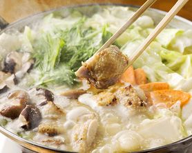 コラーゲンたっぷり　水炊き鍋