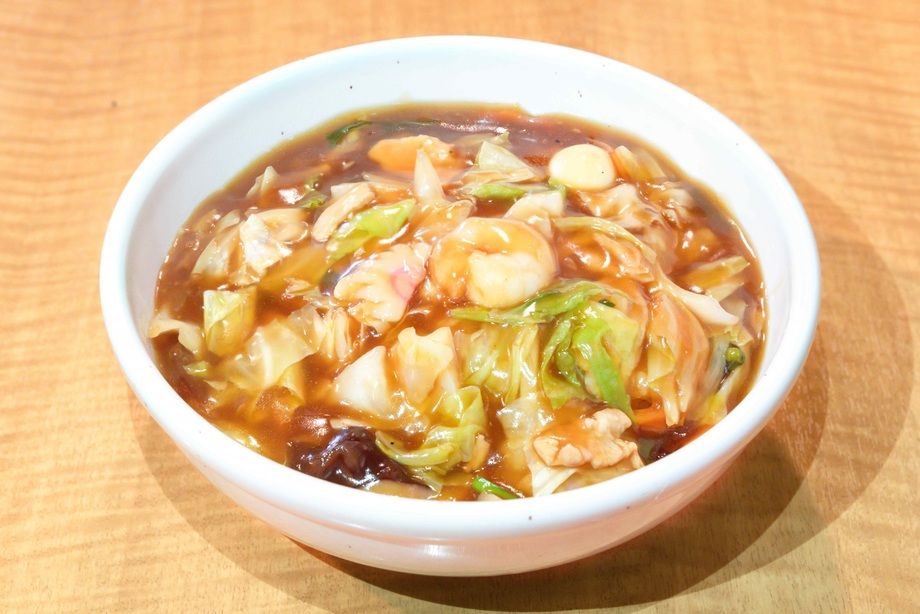 あんかけ丼（スープ付）