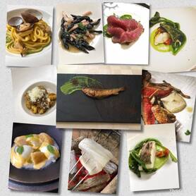 旬の素材満載のシェフお任せコース