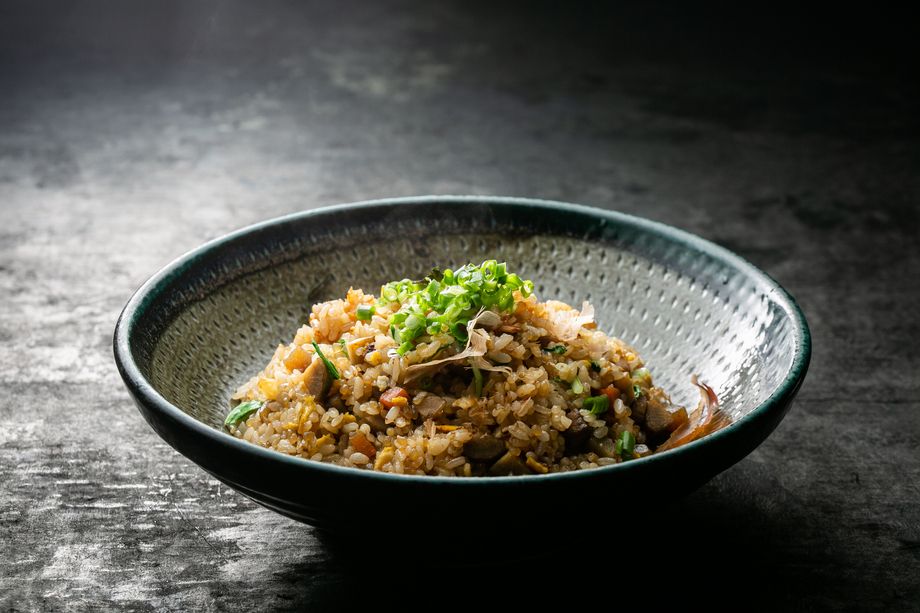 鶏ごぼうこんにゃくチャーハン