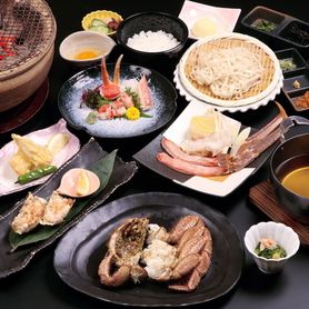 三大蟹コース（ご注文はお二人様よりお願いします）