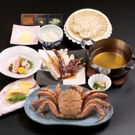 活毛蟹丸ごと一尾コース