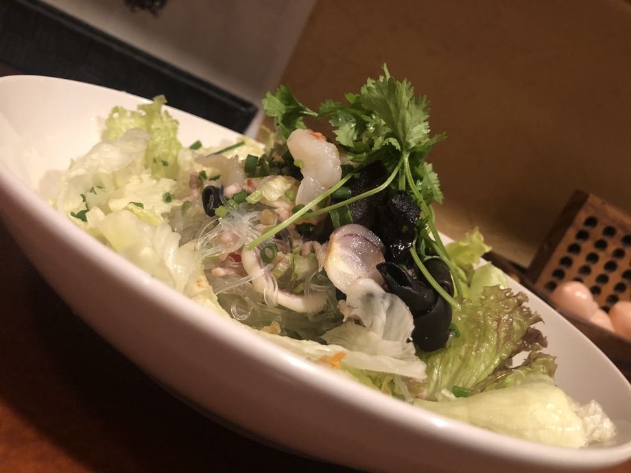 ヤムウンセン(海老と春雨のサラダ)