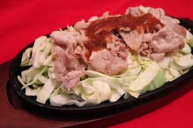 もち豚のじゅうじゅう焼き