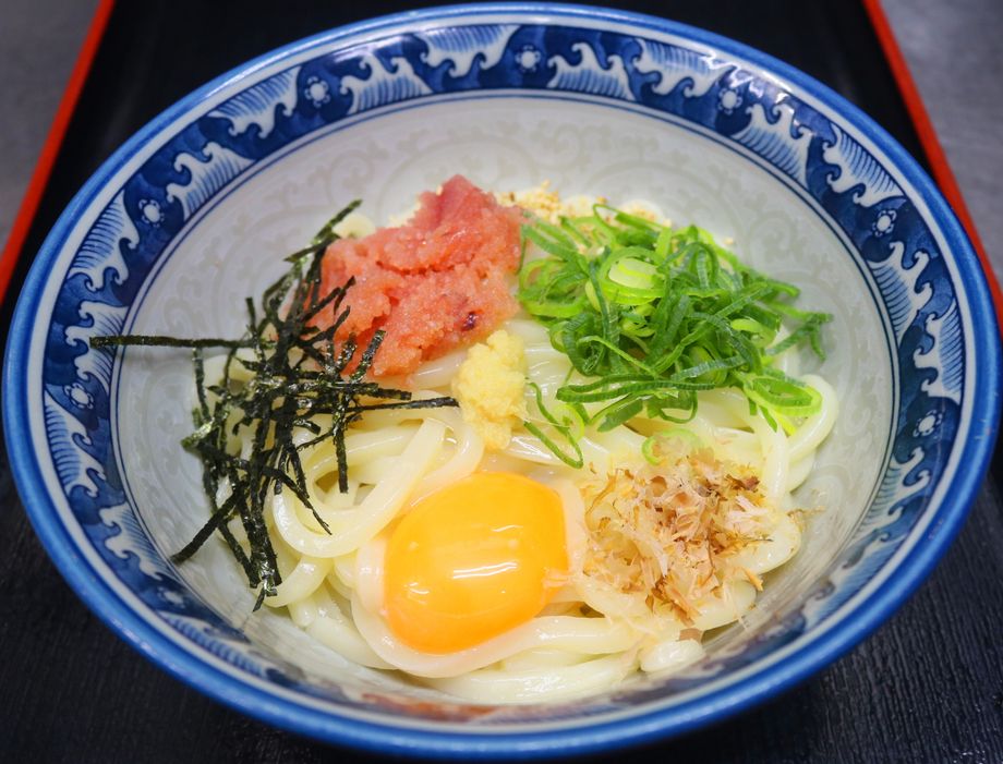 釜玉明太子うどん（780）