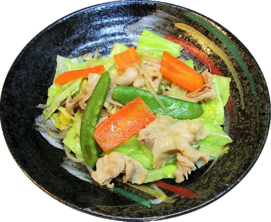 野菜炒め定食（825）