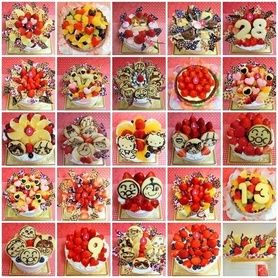 ３月にお作りしたデコレーションケーキの一部♪(*^▽^*)