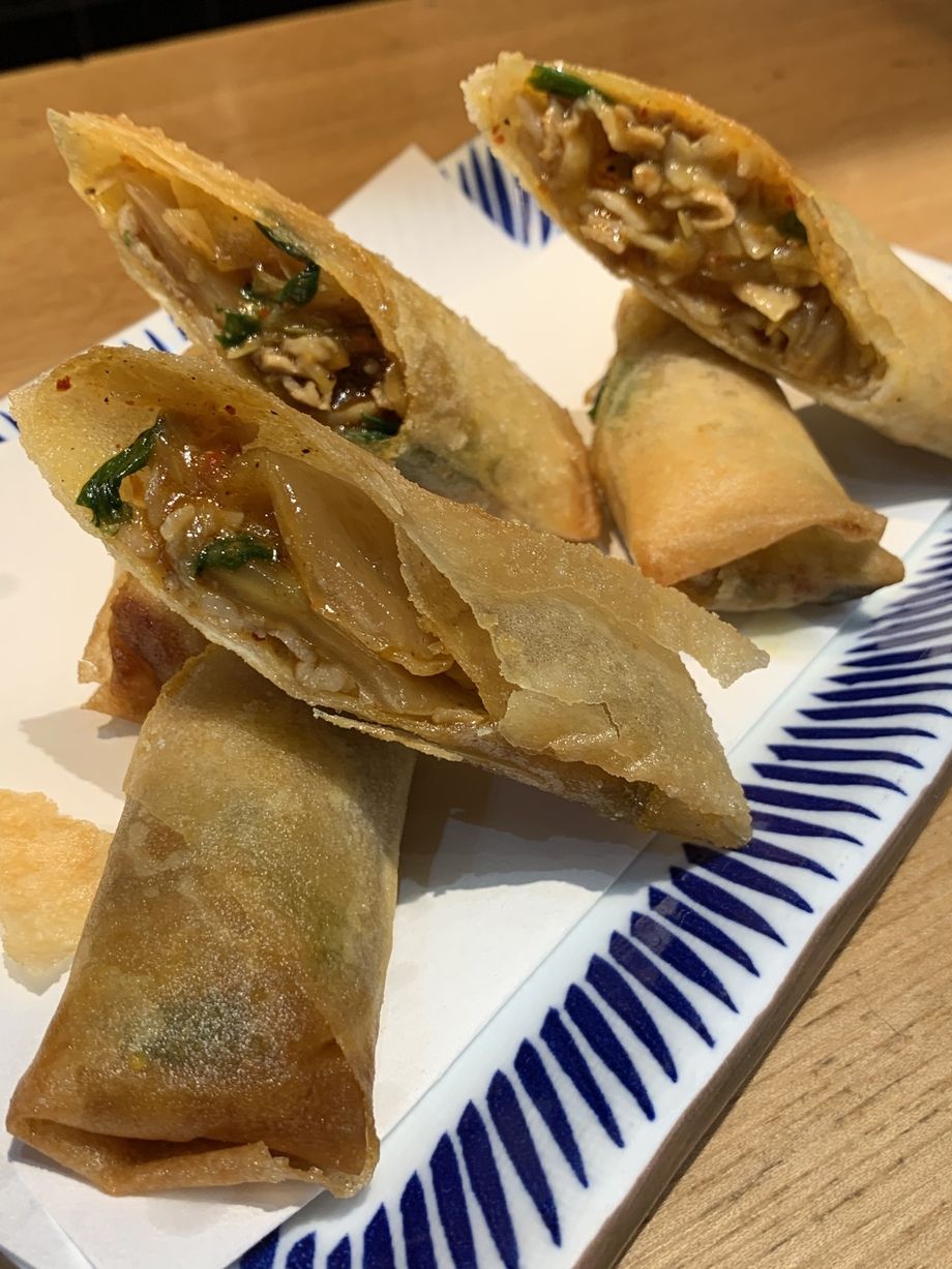 豚キムチ春巻（400円）