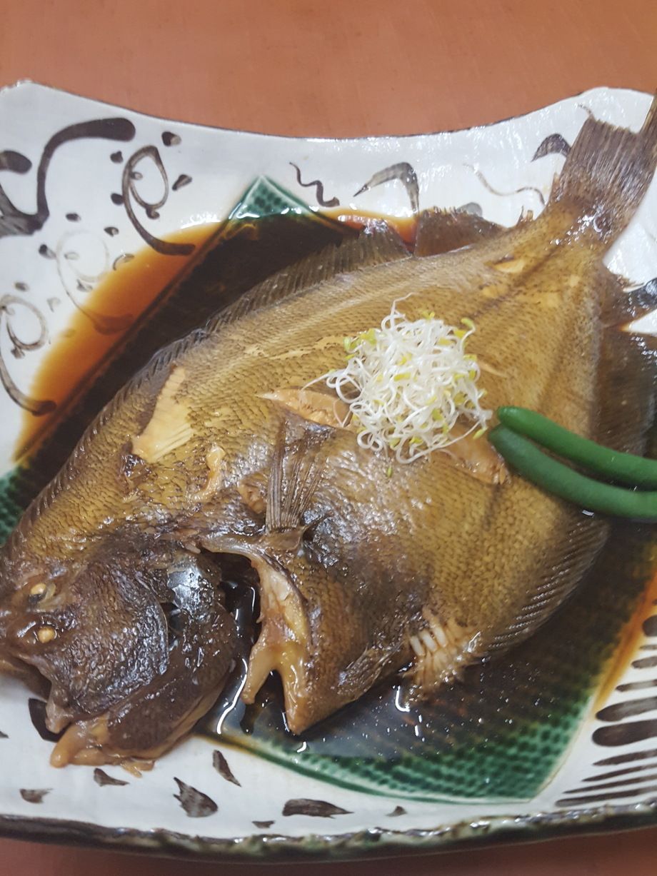 市場！煮魚ランチ