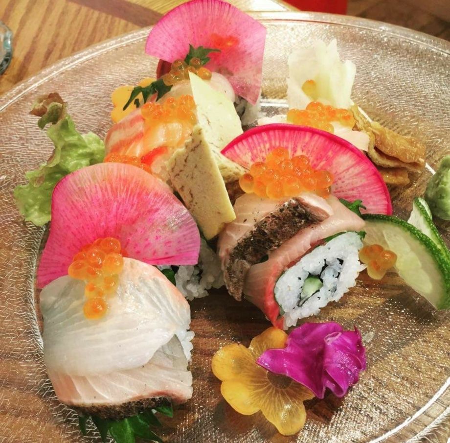 レインボーロールランチ