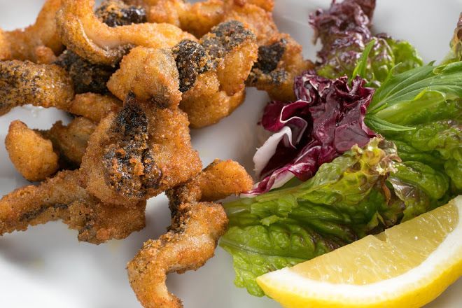 ウツボの唐揚げ