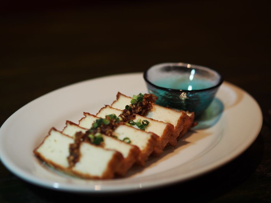 熱々かまぼこトーフ