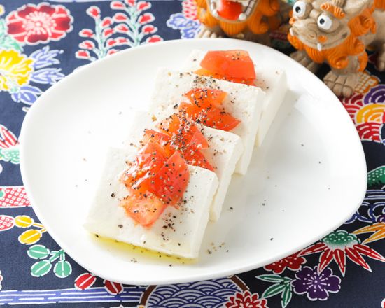 島豆腐の塩豆腐