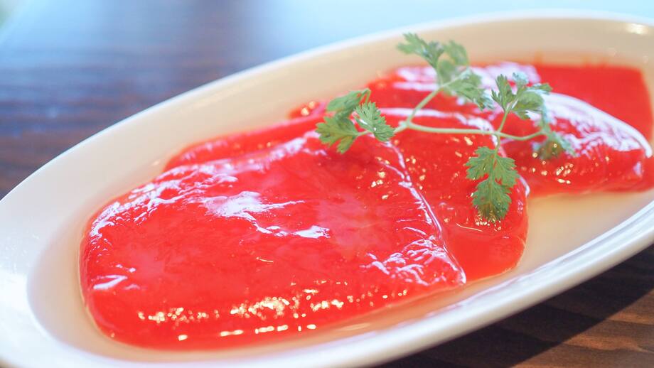 赤パプリカのマリネ