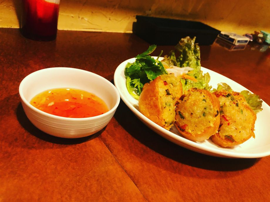 海老のすり身揚げトースト