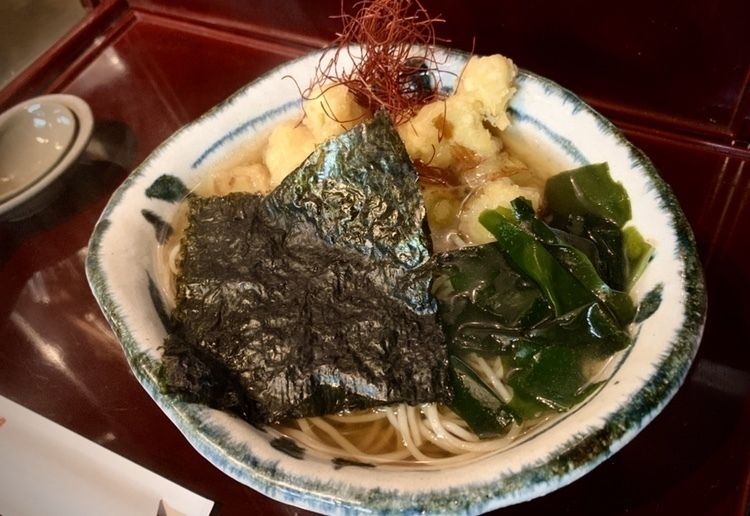 横浜ねぎ天蕎麦