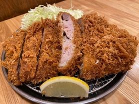 厚切りロースかつ