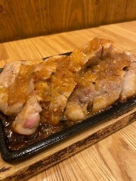 厚切りポークソテー