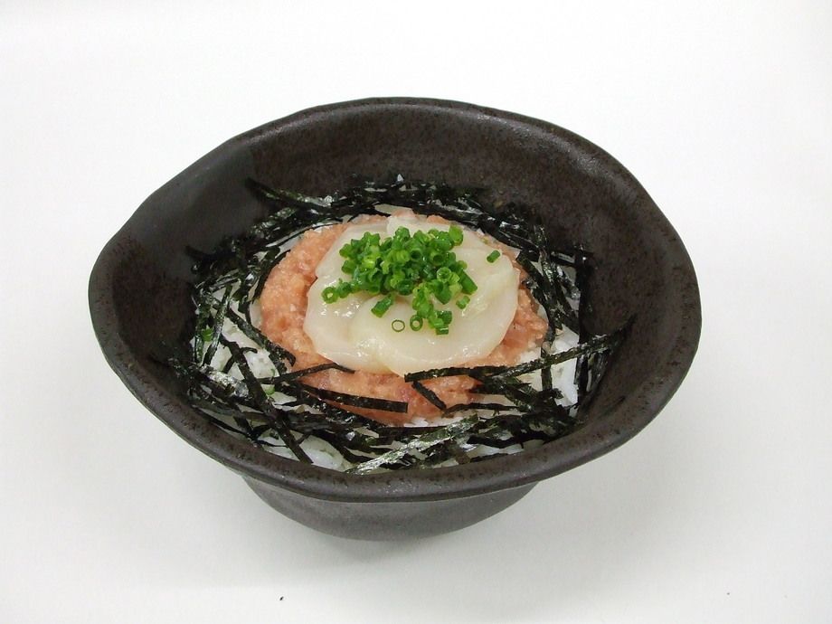 ほたてねぎろとろ丼