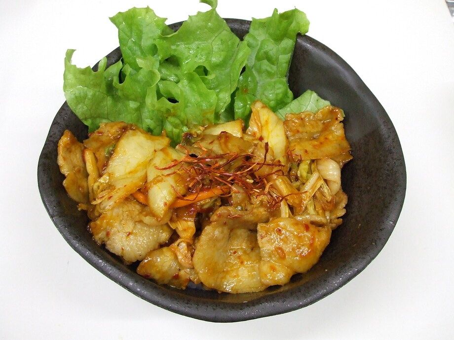 豚キムチ丼