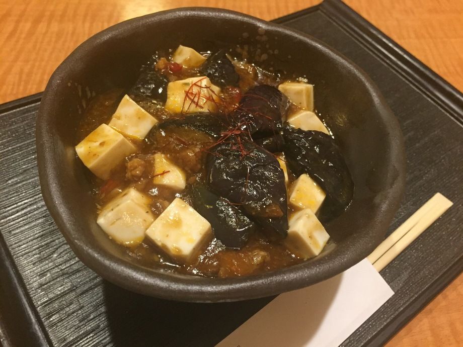 マーボー茄子丼
