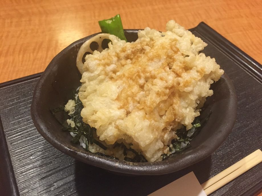 あなご天丼