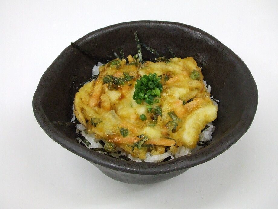 かき揚げ天丼