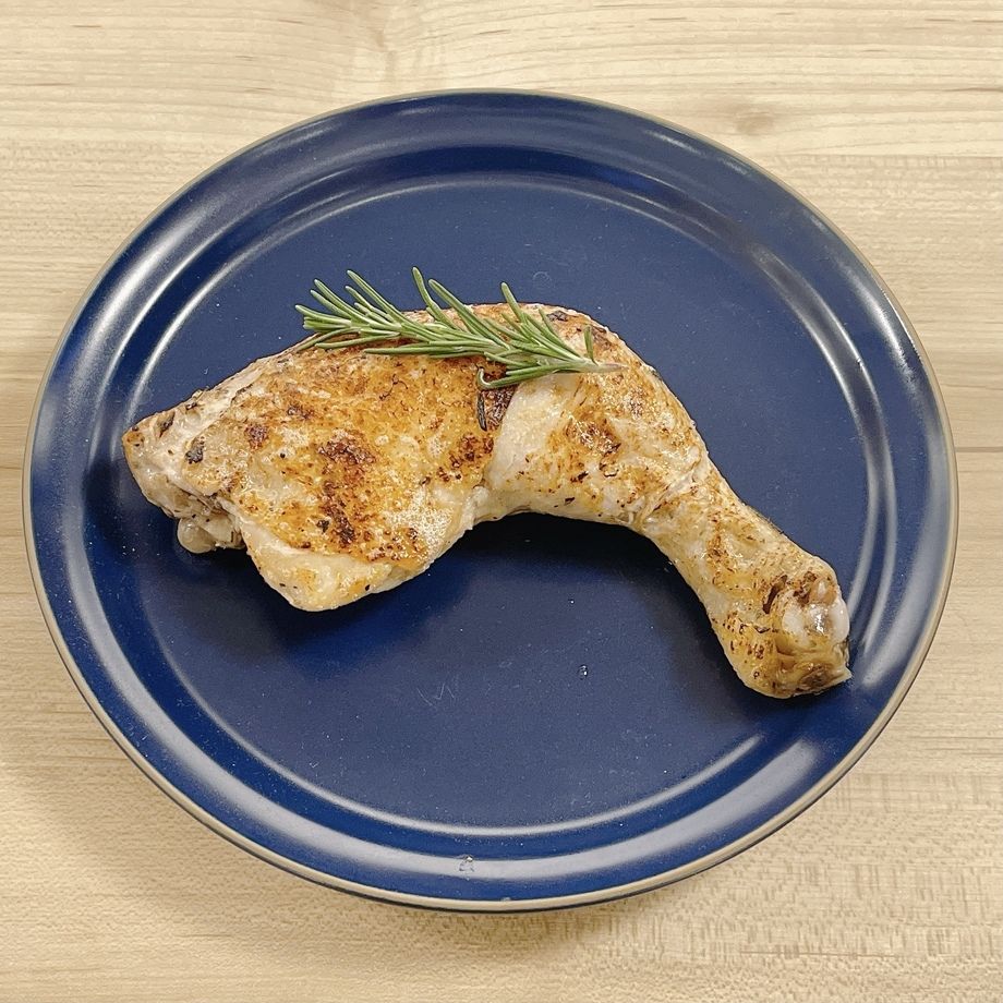 鶏もも肉のコンフィ風