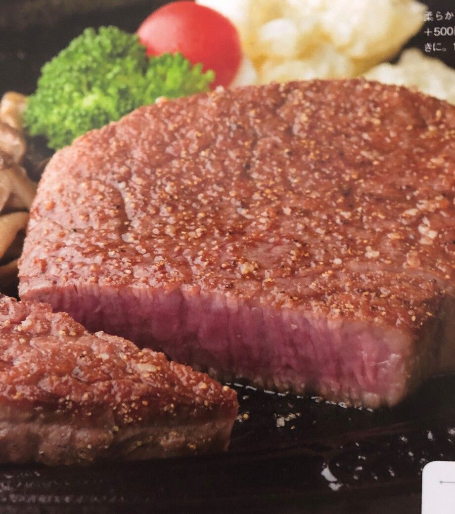 おすすめ氷見牛ヒレステーキコース　100ｇ