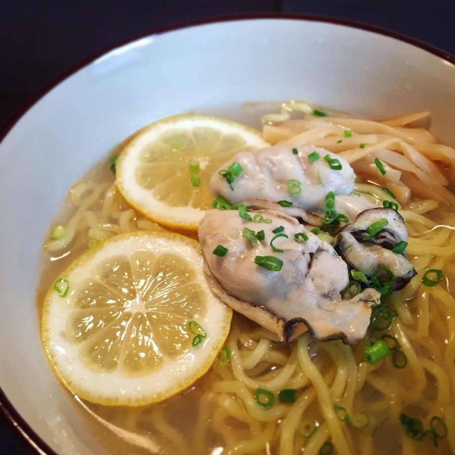 牡蠣ラーメン（期間限定メニュー）（980円）