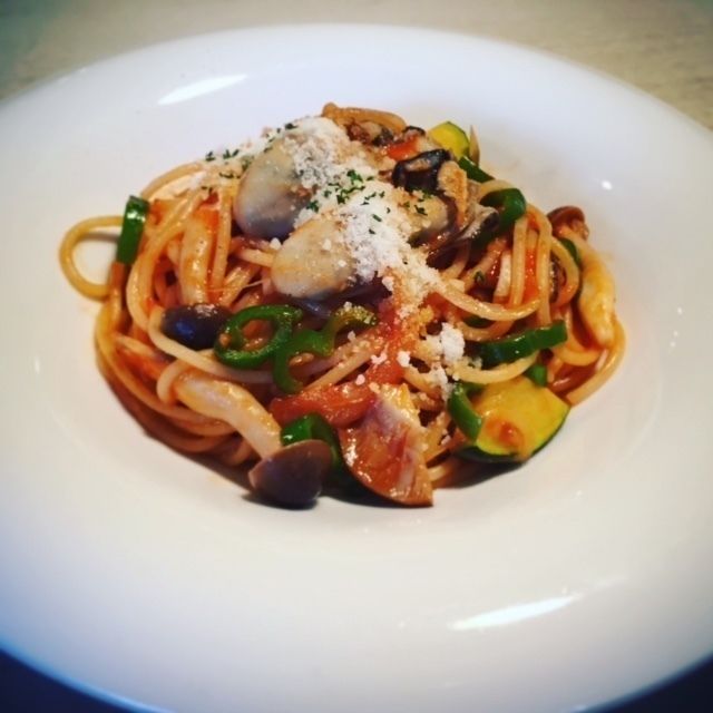 牡蠣のナポリタン（期間限定メニュー）（980円）