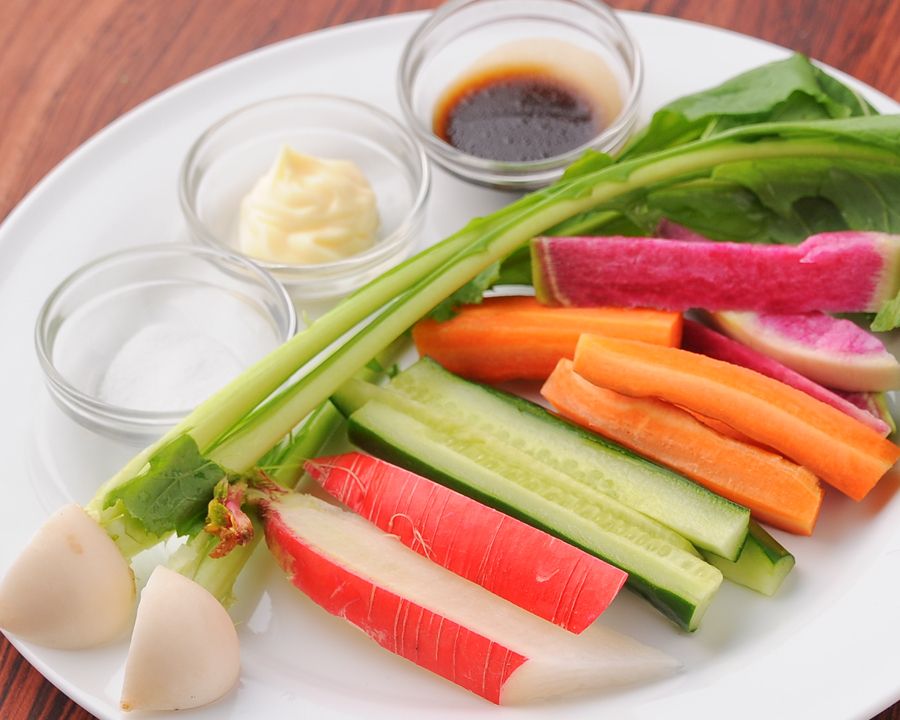 産直季節野菜の野菜スティック