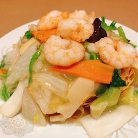 エビ塩　皿うどん